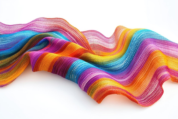 detal haftu w zbliżeniu